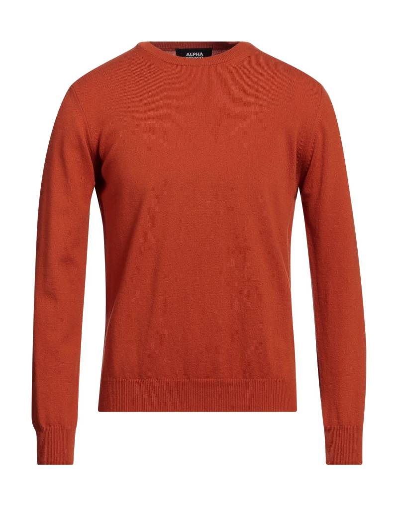 ALPHA STUDIO Pullover Herren Orange von ALPHA STUDIO