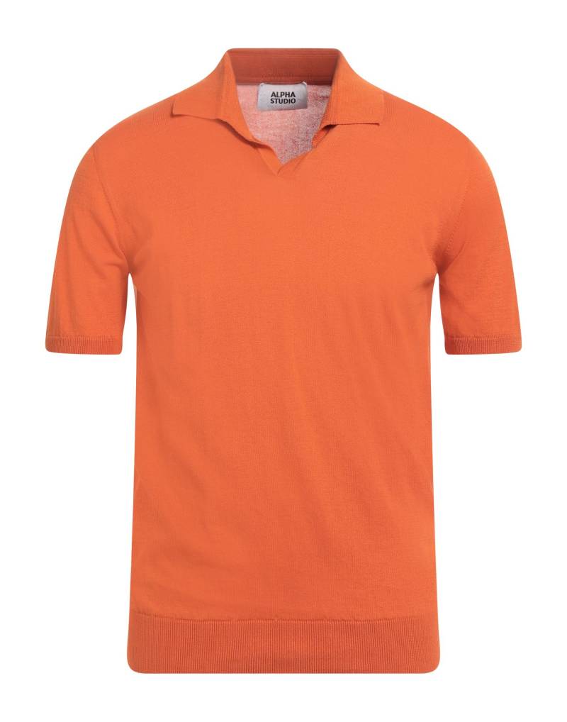 ALPHA STUDIO Pullover Herren Orange von ALPHA STUDIO