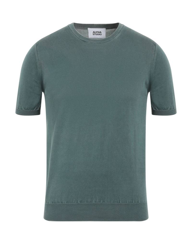 ALPHA STUDIO Pullover Herren Aquamarin von ALPHA STUDIO