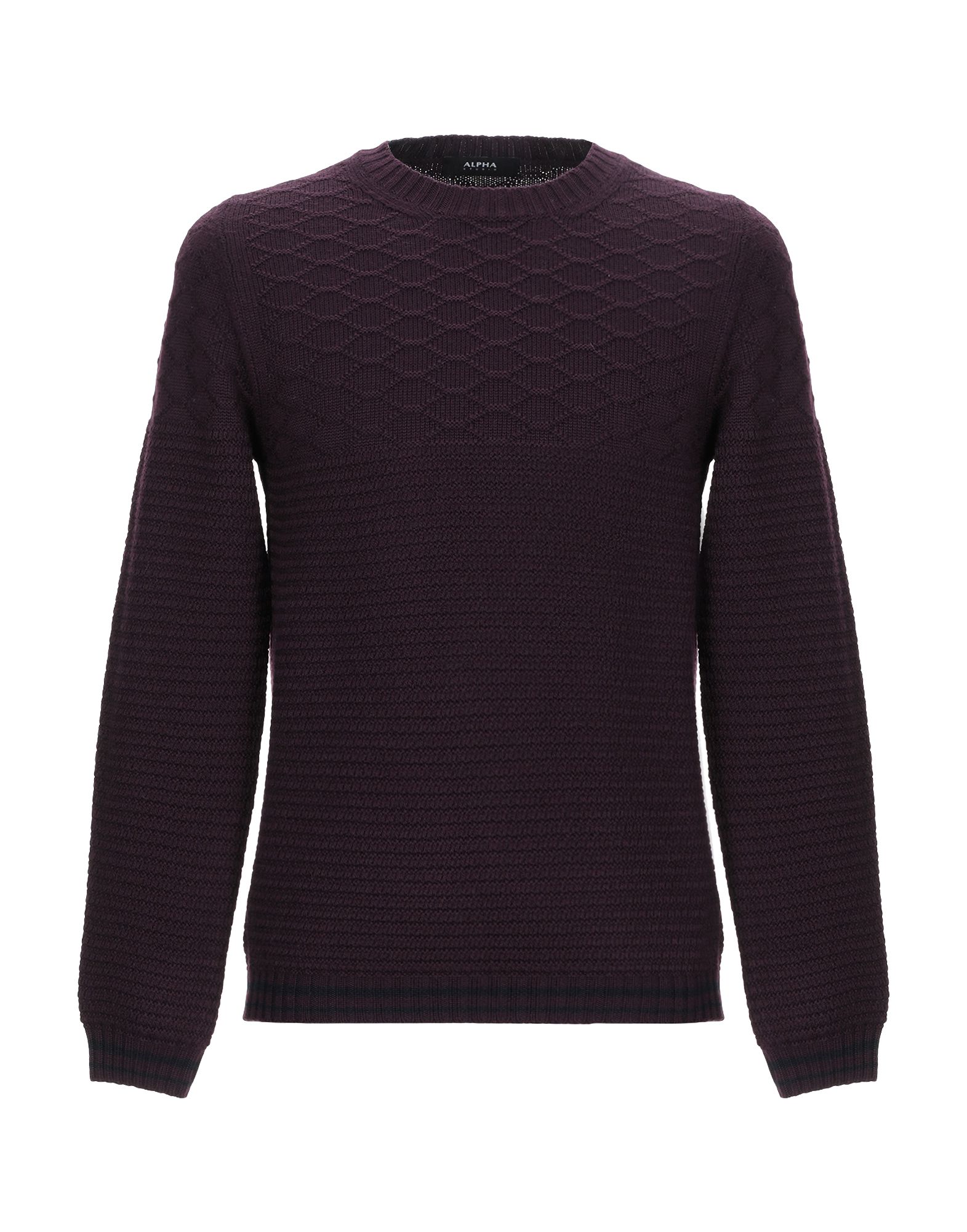 ALPHA STUDIO Pullover Herren Pflaume von ALPHA STUDIO