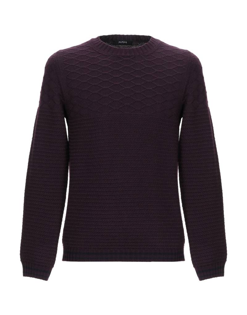 ALPHA STUDIO Pullover Herren Pflaume von ALPHA STUDIO