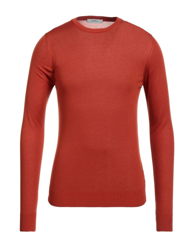 ALPHA STUDIO Pullover Herren Rostrot von ALPHA STUDIO