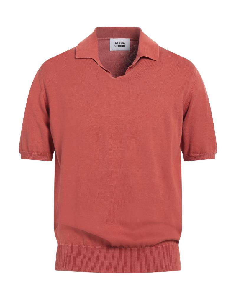 ALPHA STUDIO Pullover Herren Rostrot von ALPHA STUDIO