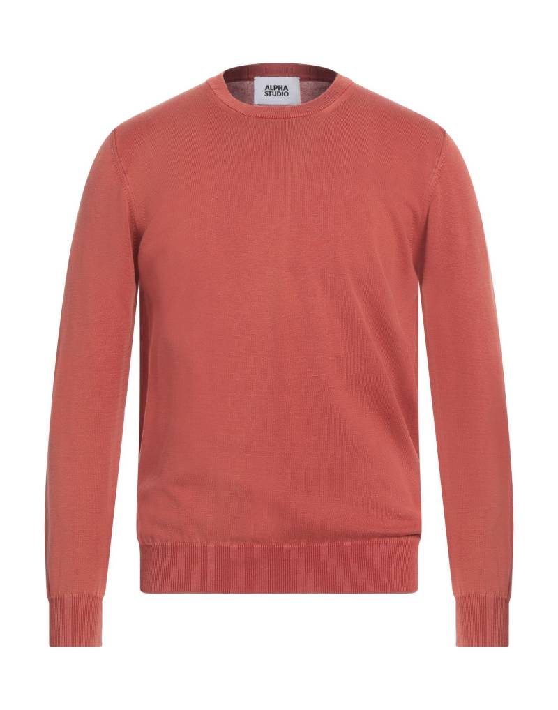 ALPHA STUDIO Pullover Herren Rostrot von ALPHA STUDIO