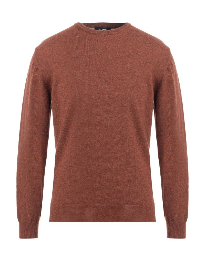 ALPHA STUDIO Pullover Herren Rostrot von ALPHA STUDIO