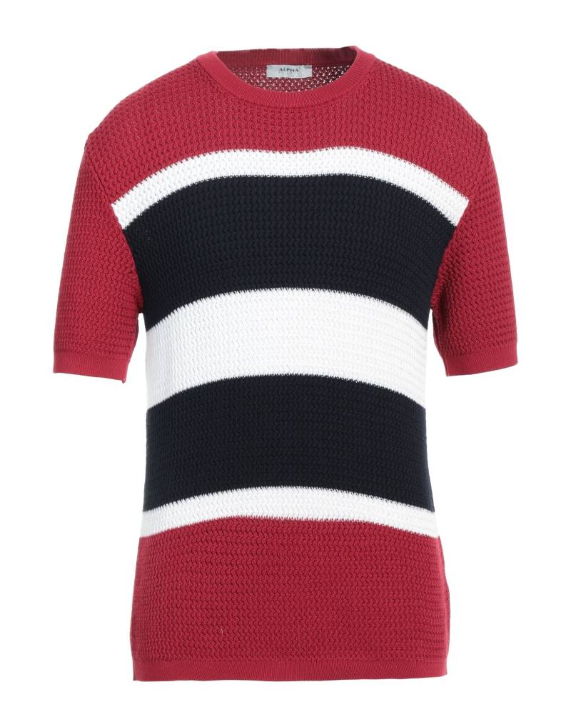 ALPHA STUDIO Pullover Herren Rot von ALPHA STUDIO