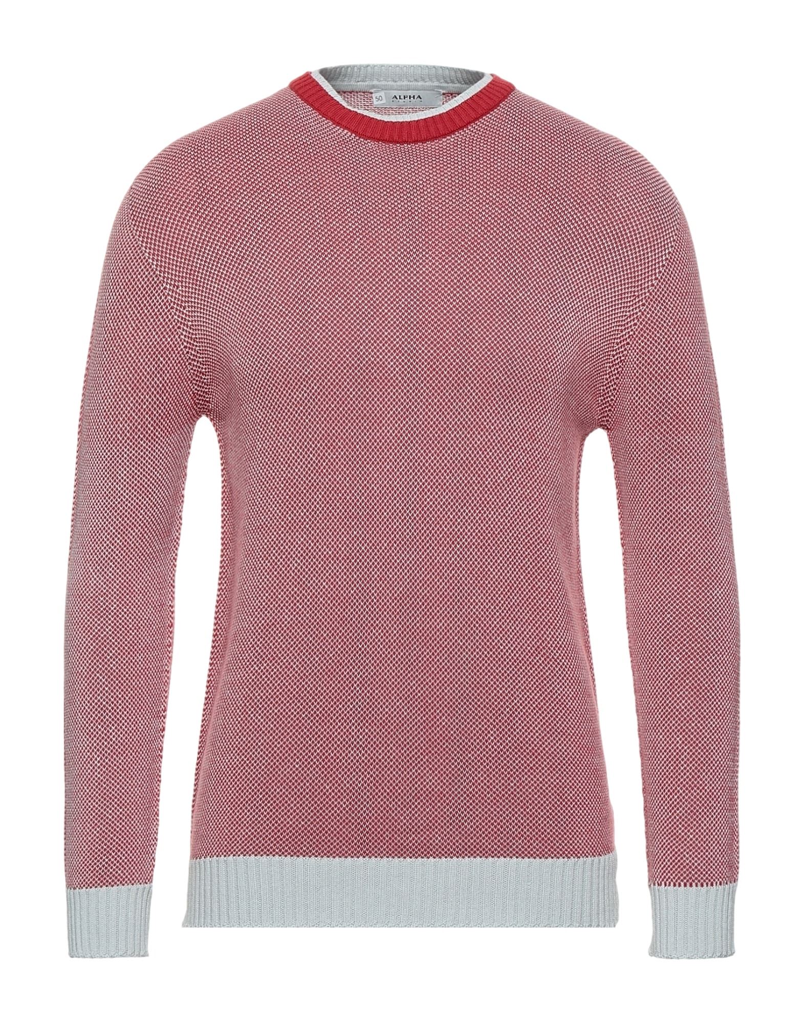 ALPHA STUDIO Pullover Herren Rot von ALPHA STUDIO