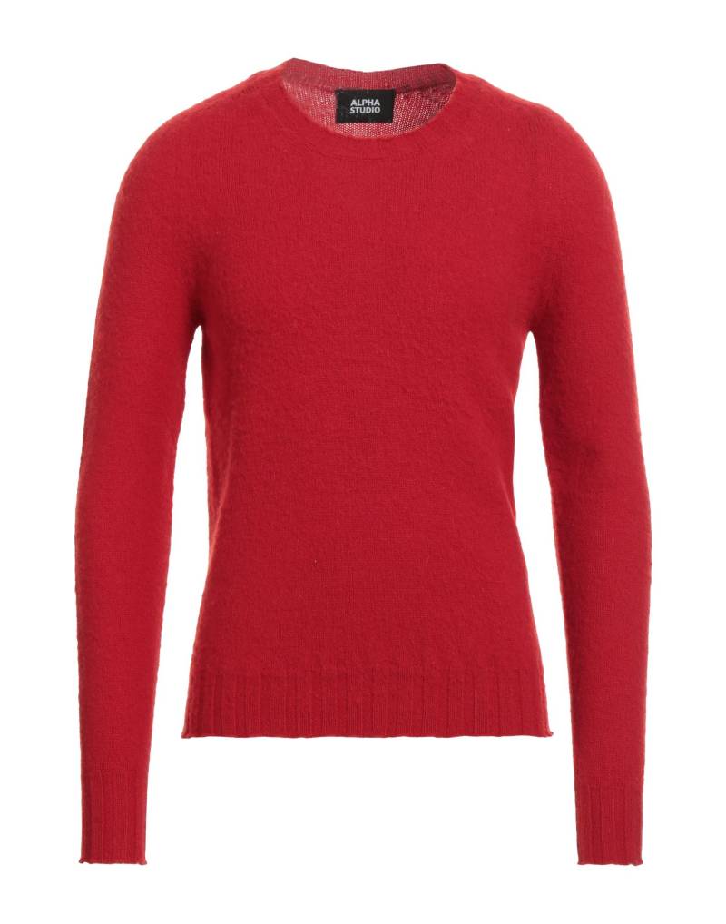 ALPHA STUDIO Pullover Herren Rot von ALPHA STUDIO