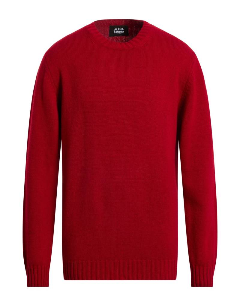 ALPHA STUDIO Pullover Herren Rot von ALPHA STUDIO
