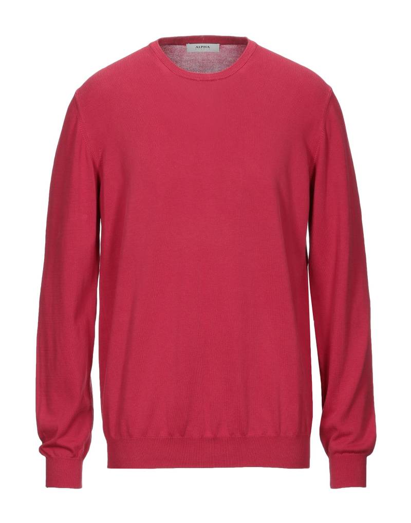 ALPHA STUDIO Pullover Herren Rot von ALPHA STUDIO