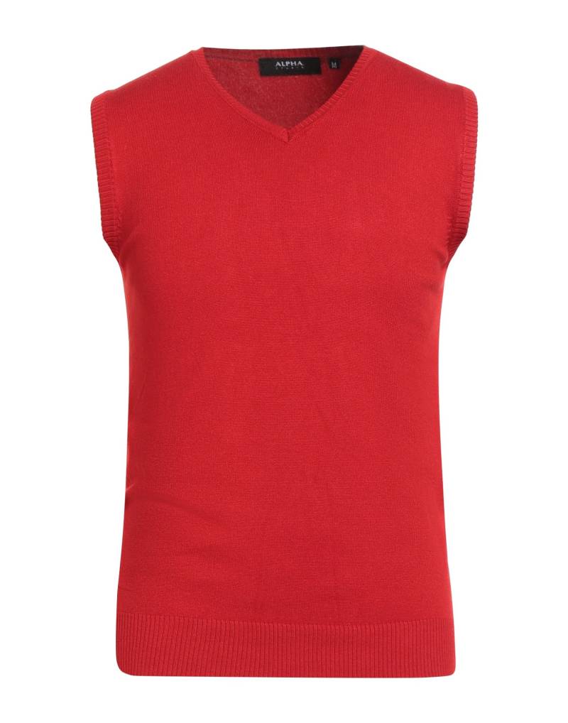 ALPHA STUDIO Pullover Herren Rot von ALPHA STUDIO