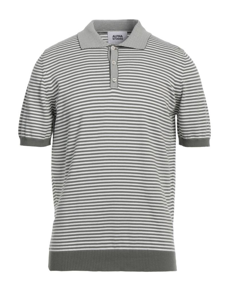 ALPHA STUDIO Pullover Herren Salbeigrün von ALPHA STUDIO