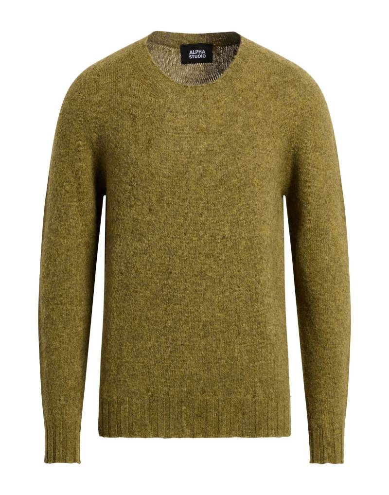 ALPHA STUDIO Pullover Herren Salbeigrün von ALPHA STUDIO