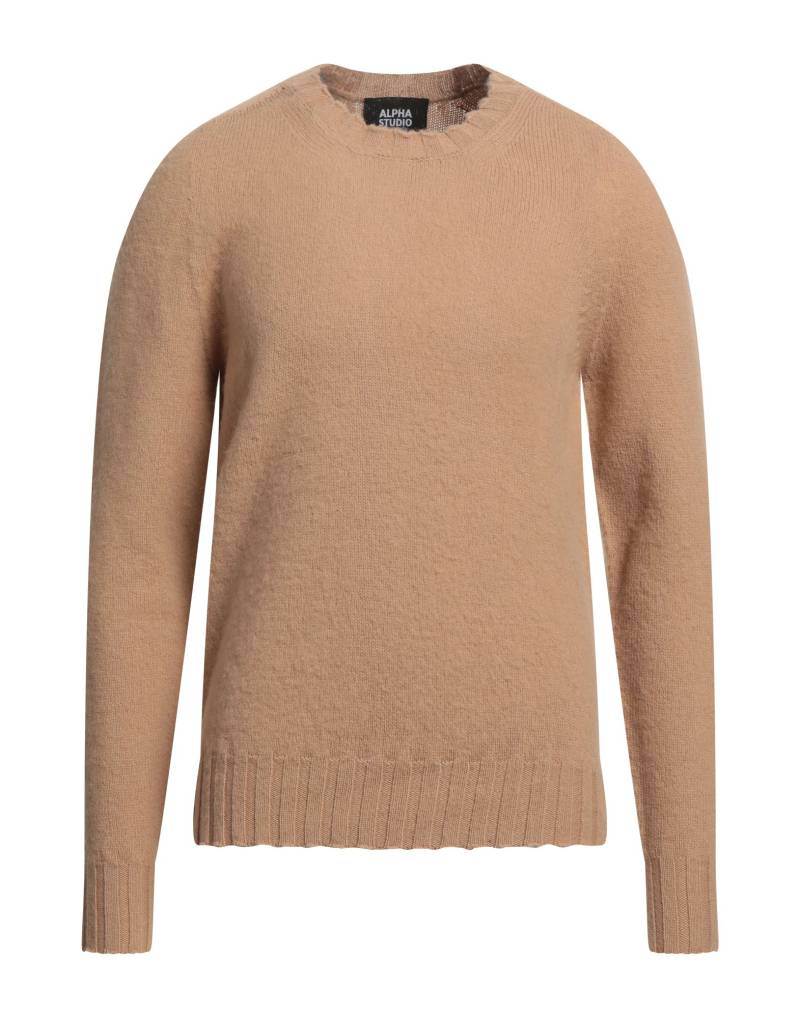 ALPHA STUDIO Pullover Herren Sand von ALPHA STUDIO