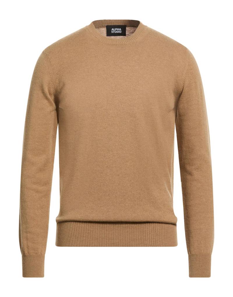ALPHA STUDIO Pullover Herren Sand von ALPHA STUDIO