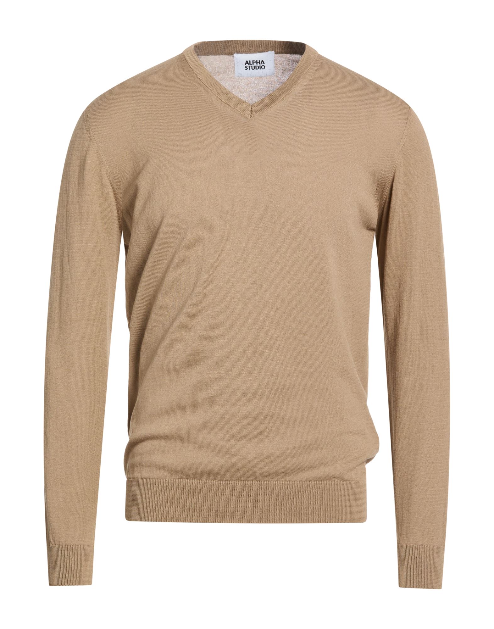 ALPHA STUDIO Pullover Herren Sand von ALPHA STUDIO