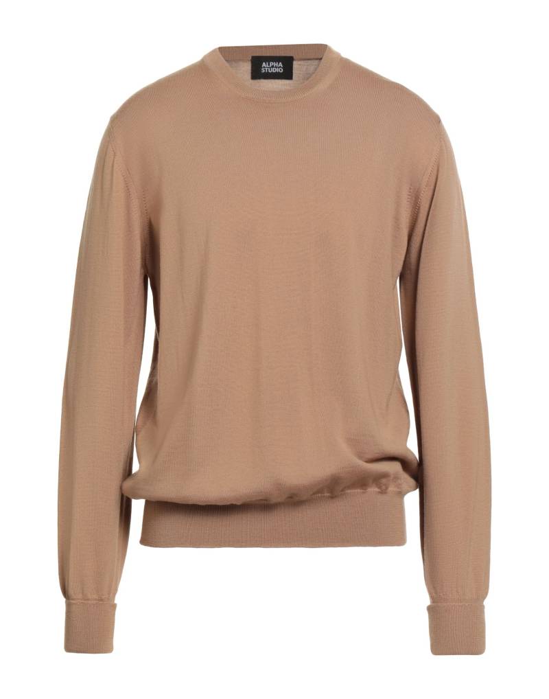 ALPHA STUDIO Pullover Herren Sand von ALPHA STUDIO