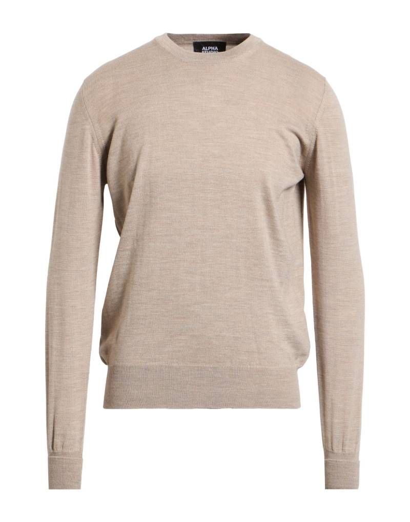 ALPHA STUDIO Pullover Herren Sand von ALPHA STUDIO
