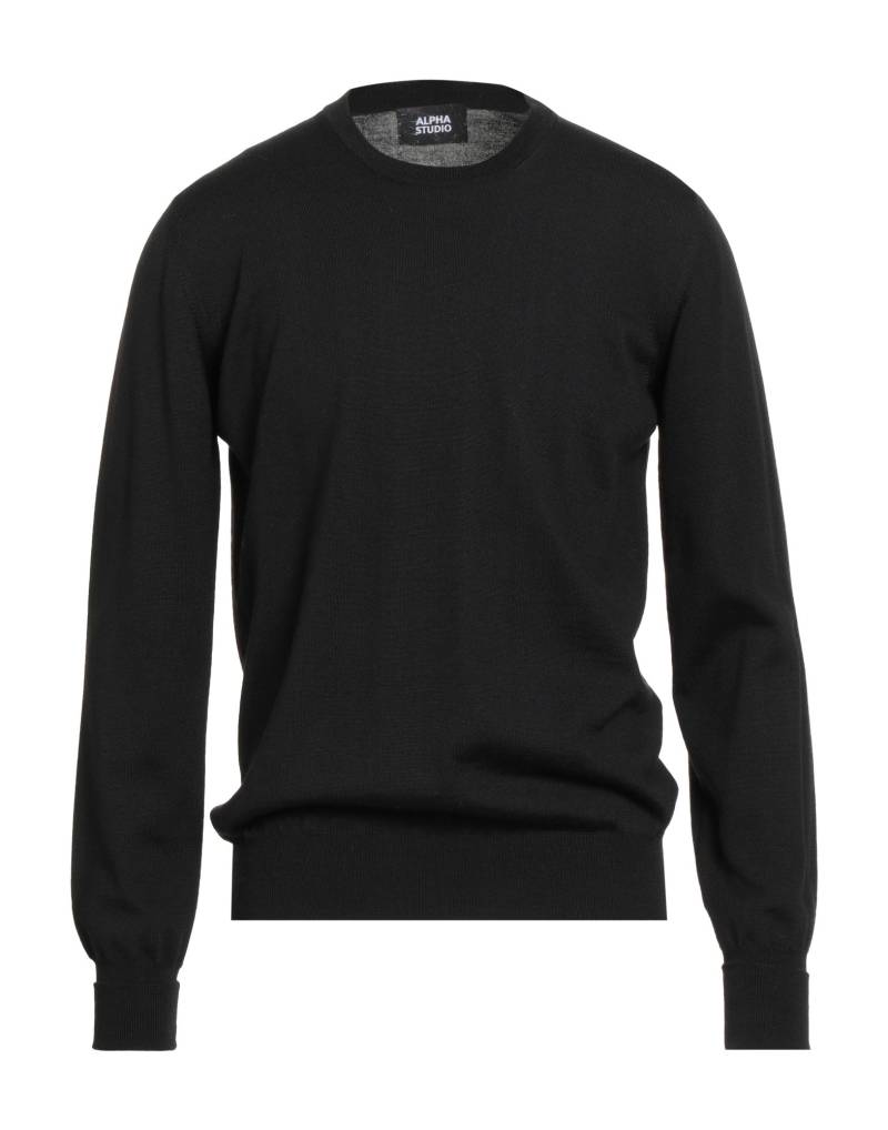 ALPHA STUDIO Pullover Herren Schwarz von ALPHA STUDIO