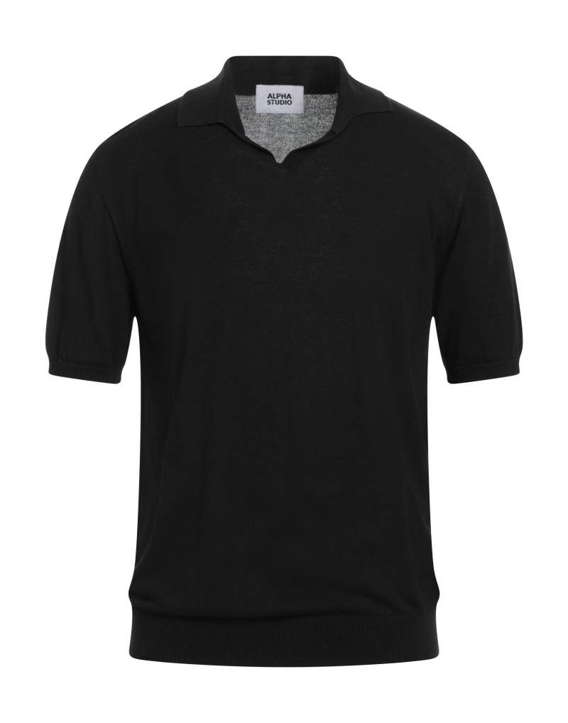 ALPHA STUDIO Pullover Herren Schwarz von ALPHA STUDIO