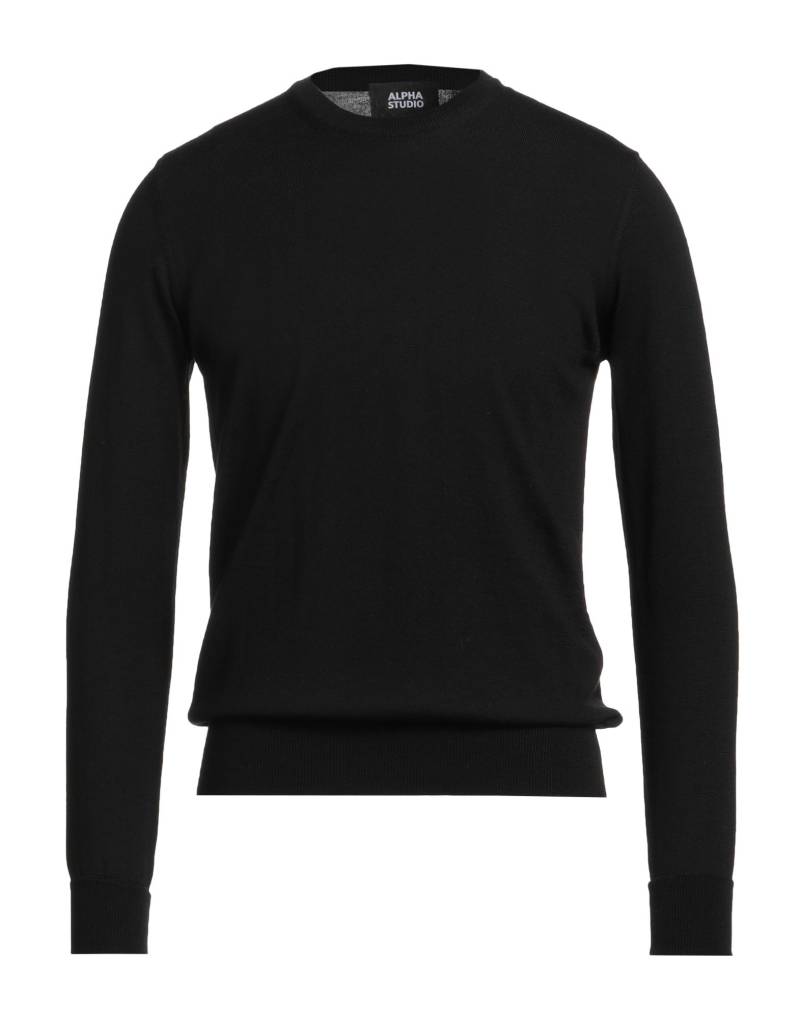 ALPHA STUDIO Pullover Herren Schwarz von ALPHA STUDIO