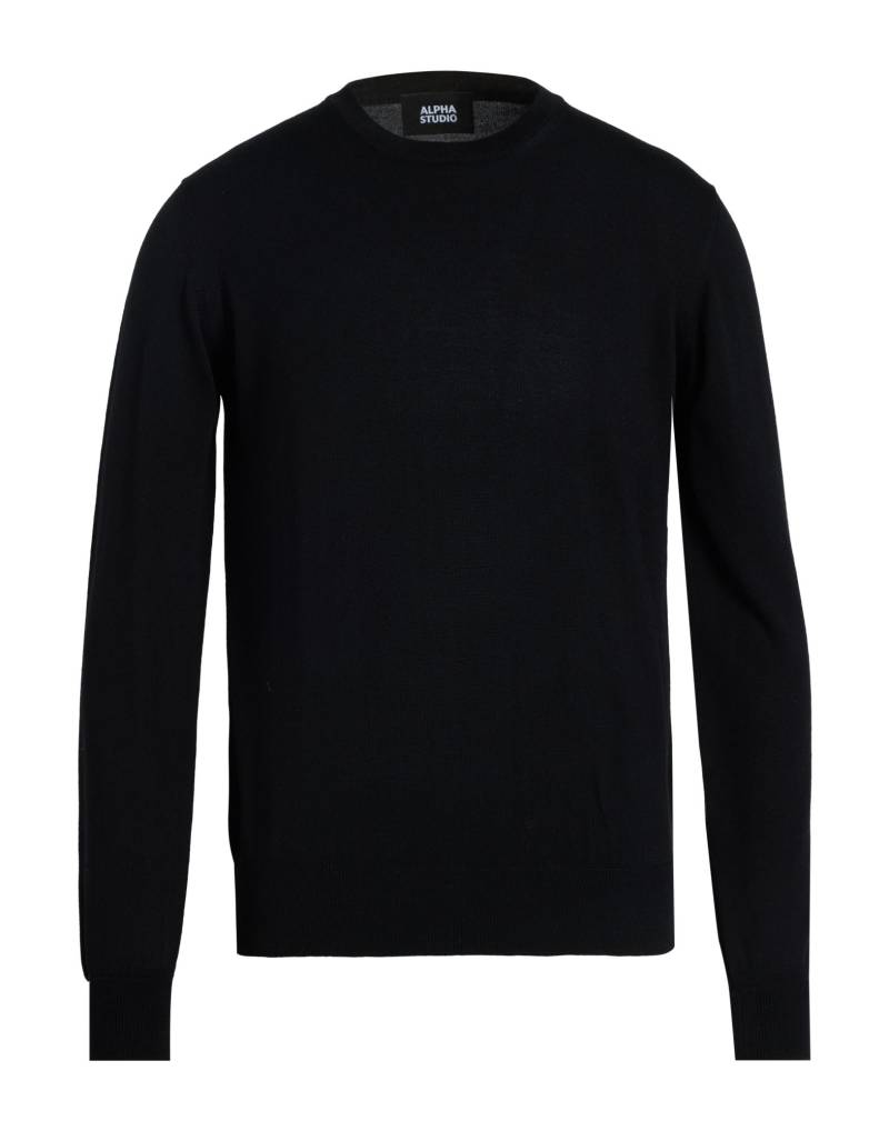 ALPHA STUDIO Pullover Herren Schwarz von ALPHA STUDIO