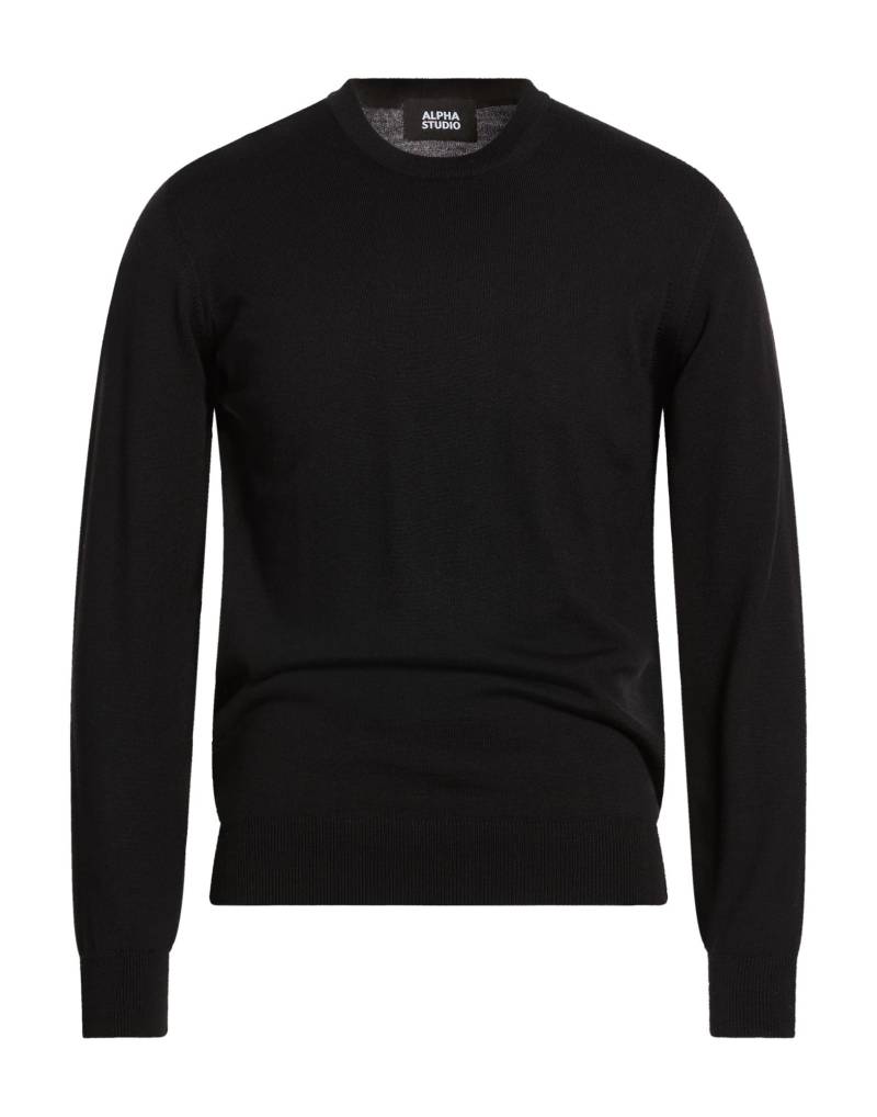 ALPHA STUDIO Pullover Herren Schwarz von ALPHA STUDIO