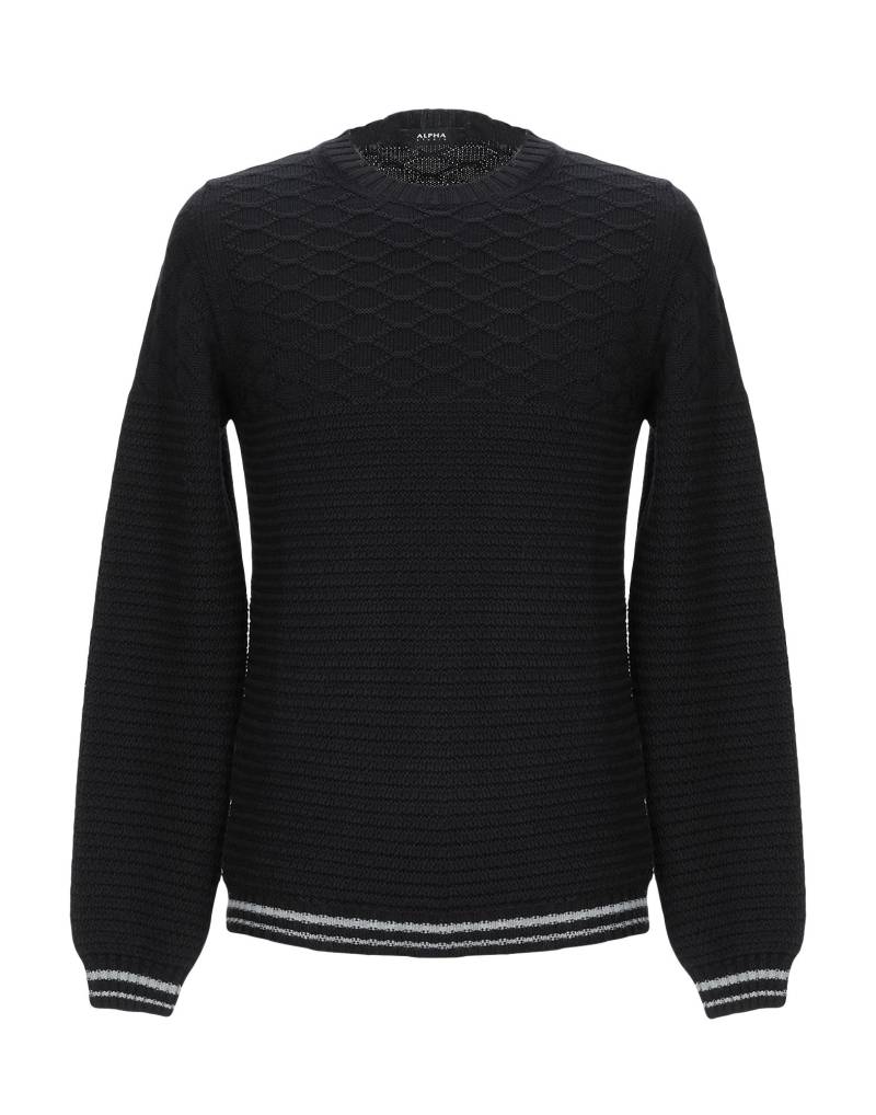 ALPHA STUDIO Pullover Herren Schwarz von ALPHA STUDIO
