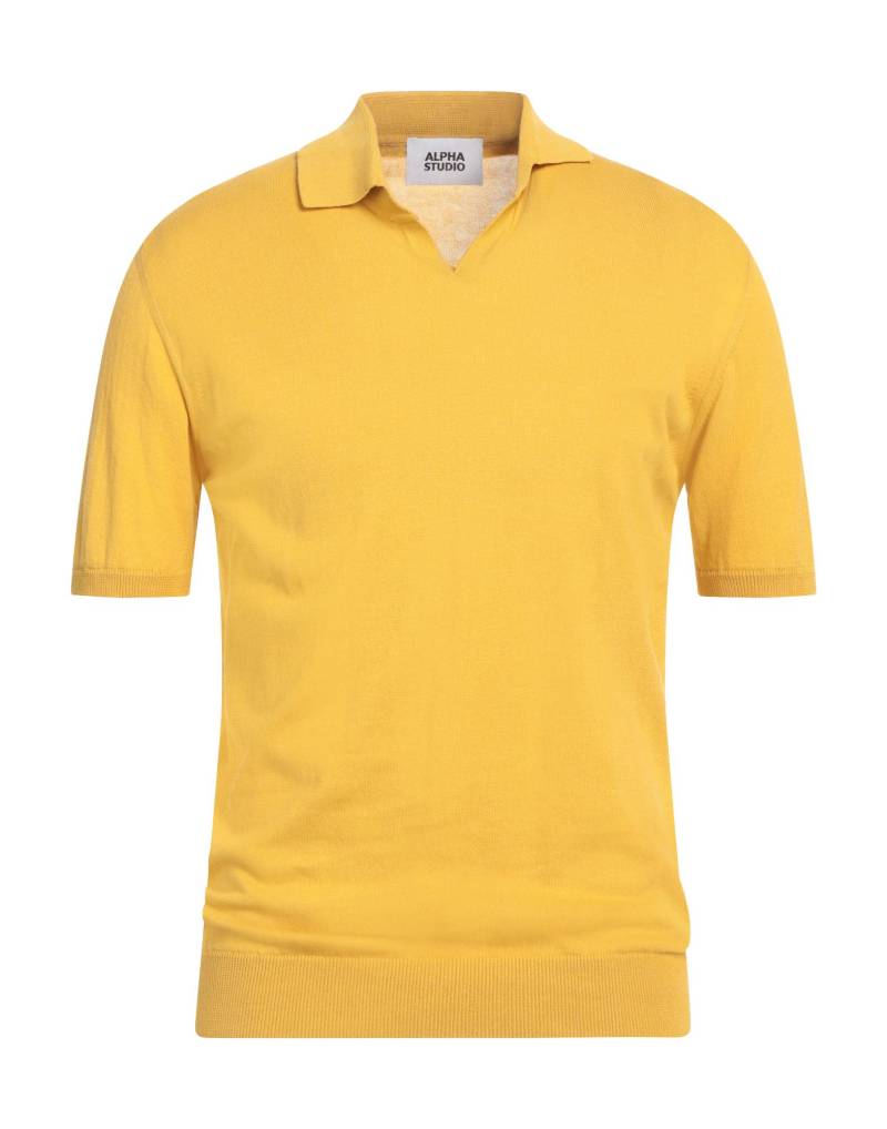 ALPHA STUDIO Pullover Herren Senf von ALPHA STUDIO