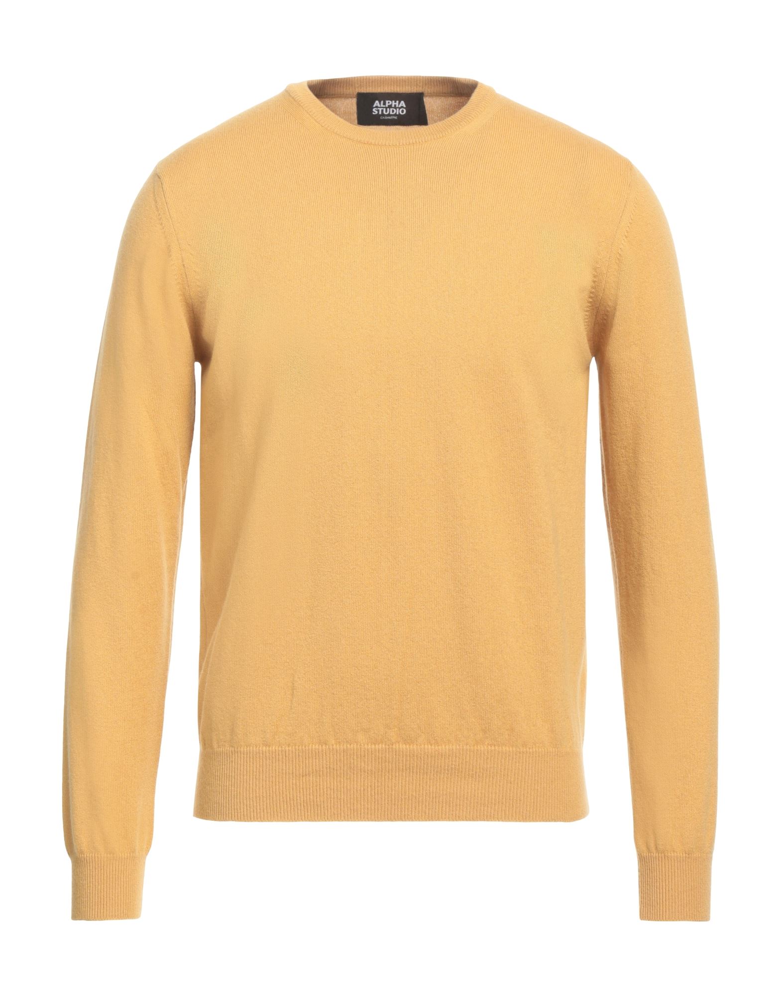 ALPHA STUDIO Pullover Herren Senf von ALPHA STUDIO