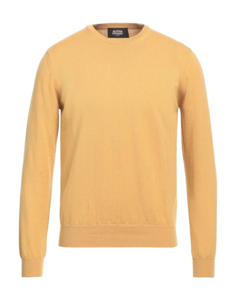 ALPHA STUDIO Pullover Herren Senf von ALPHA STUDIO