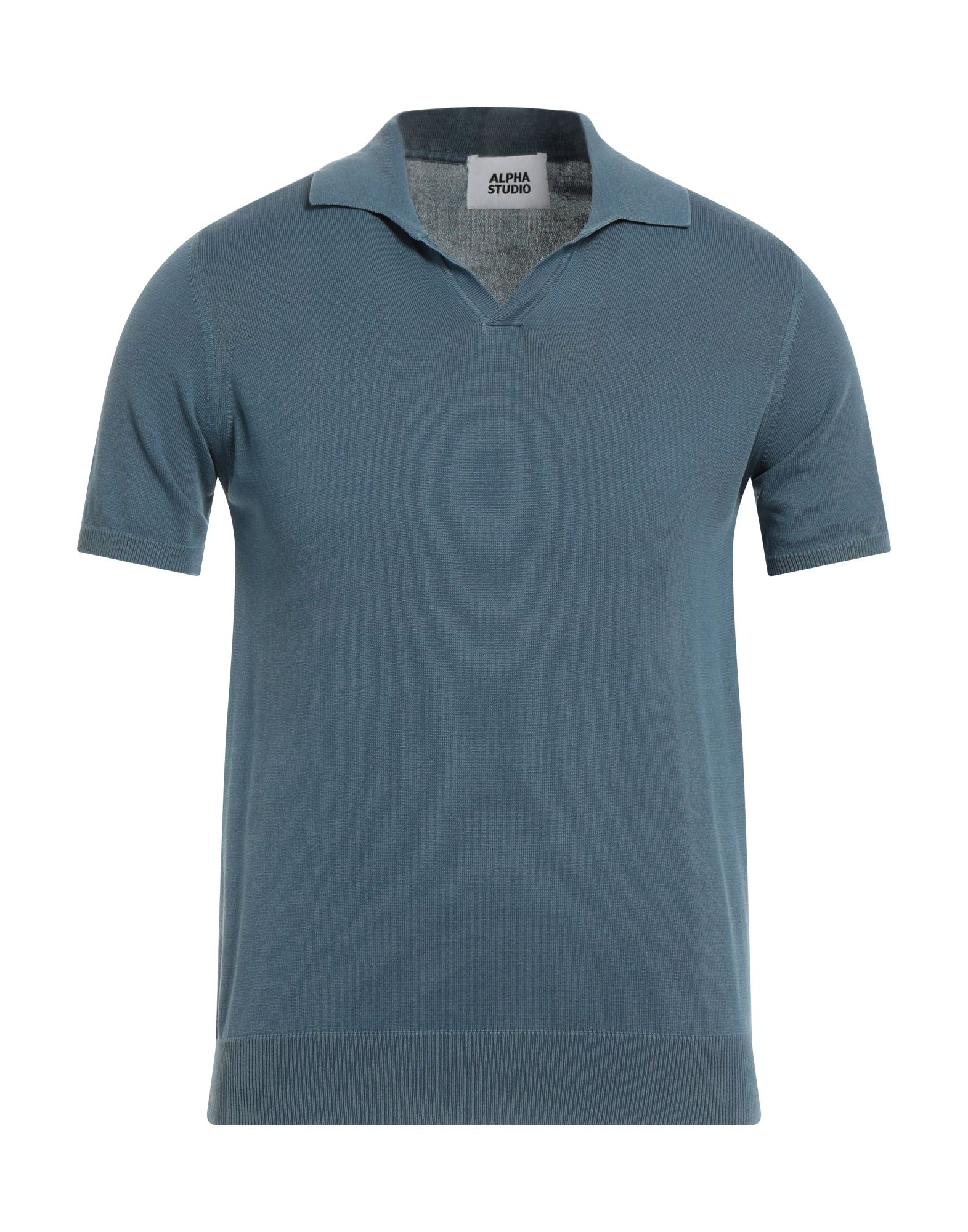 ALPHA STUDIO Pullover Herren Taubenblau ALPHA STUDIO Pullover Herren Taubenblau von ALPHA STUDIO