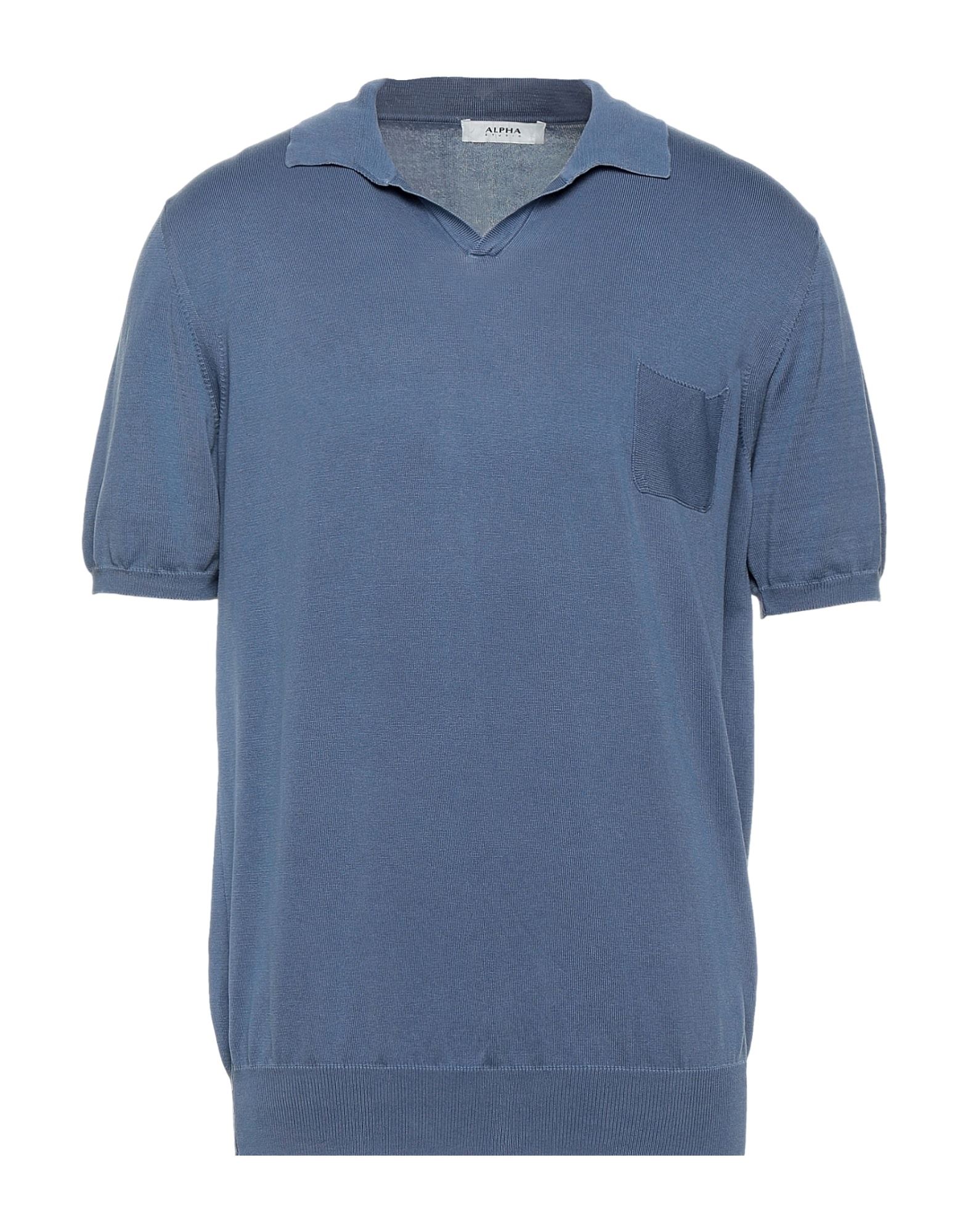 ALPHA STUDIO Pullover Herren Taubenblau ALPHA STUDIO Pullover Herren Taubenblau von ALPHA STUDIO