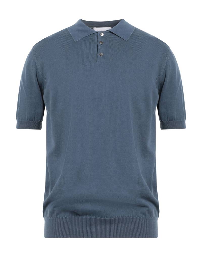 ALPHA STUDIO Pullover Herren Taubenblau von ALPHA STUDIO