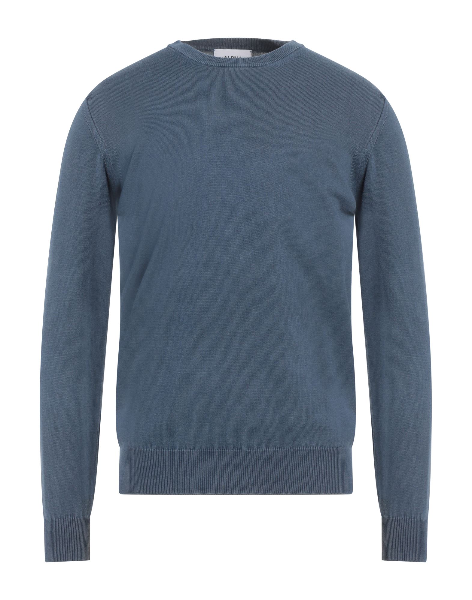 ALPHA STUDIO Pullover Herren Taubenblau von ALPHA STUDIO