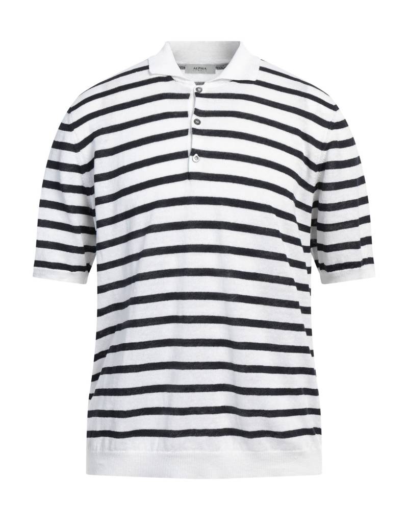 ALPHA STUDIO Pullover Herren Weiß von ALPHA STUDIO