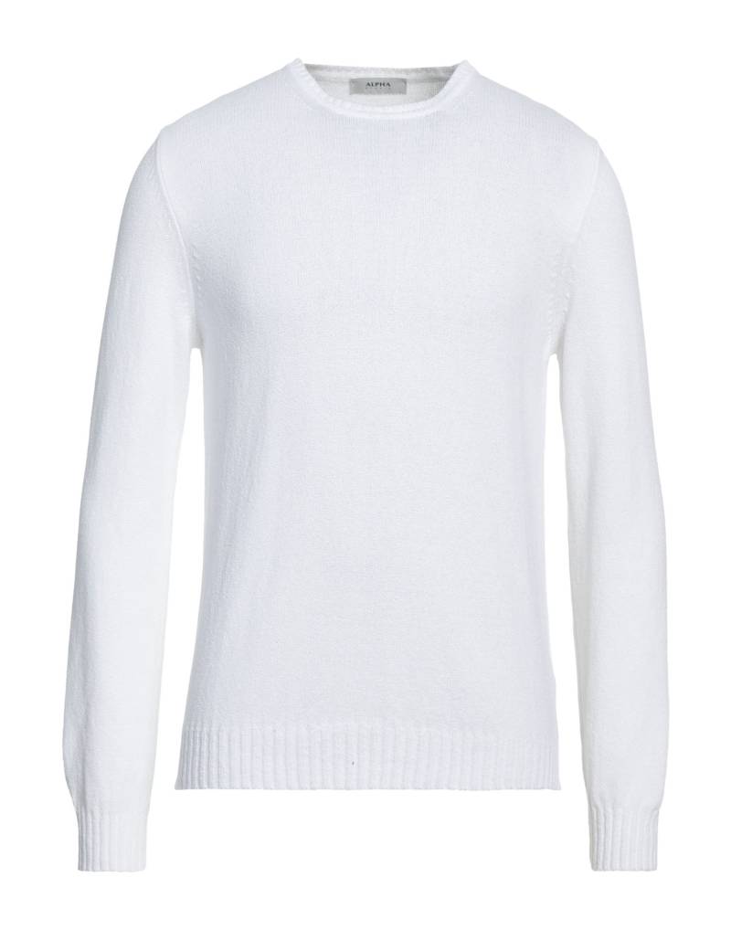 ALPHA STUDIO Pullover Herren Weiß von ALPHA STUDIO
