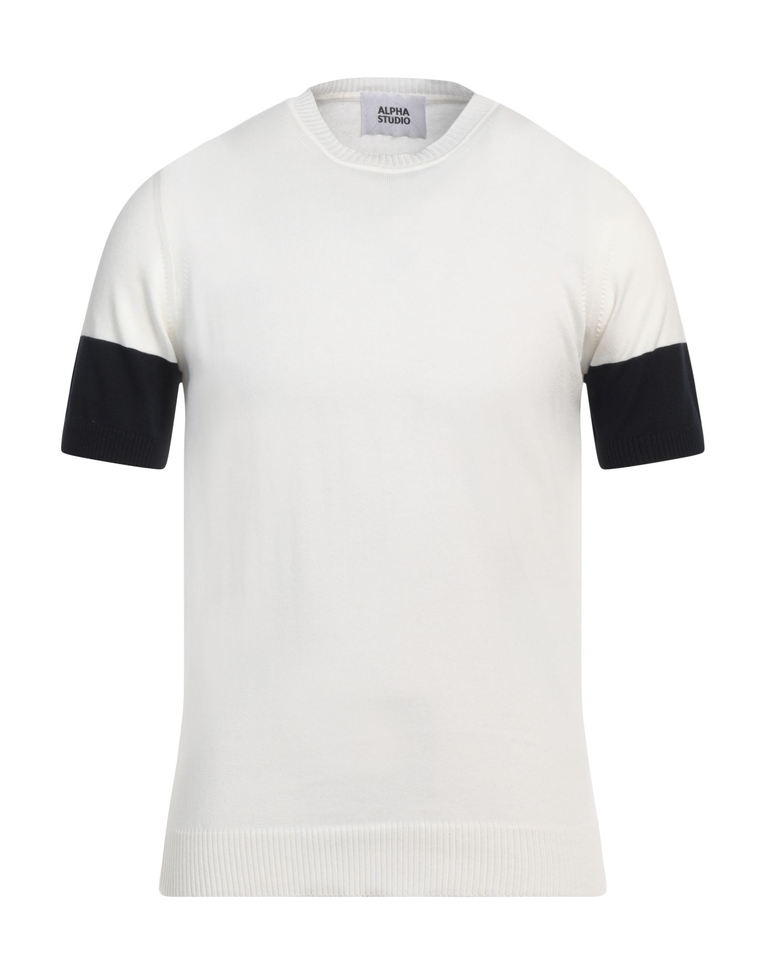 ALPHA STUDIO Pullover Herren Weiß von ALPHA STUDIO