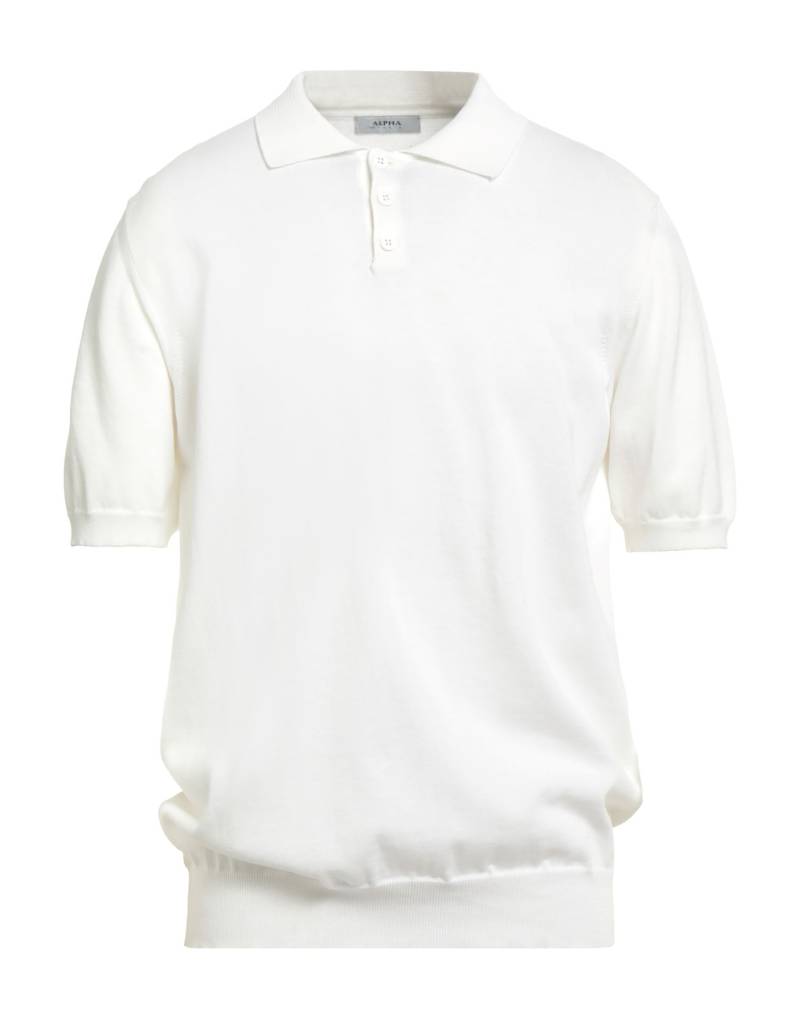 ALPHA STUDIO Pullover Herren Weiß von ALPHA STUDIO