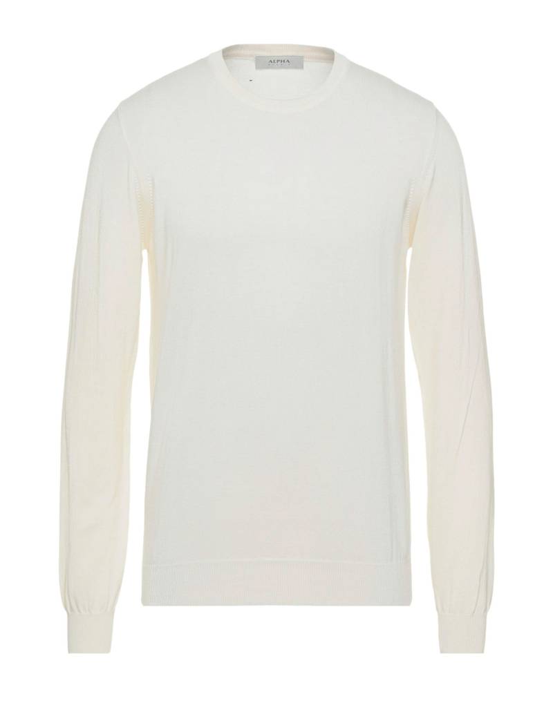 ALPHA STUDIO Pullover Herren Weiß von ALPHA STUDIO