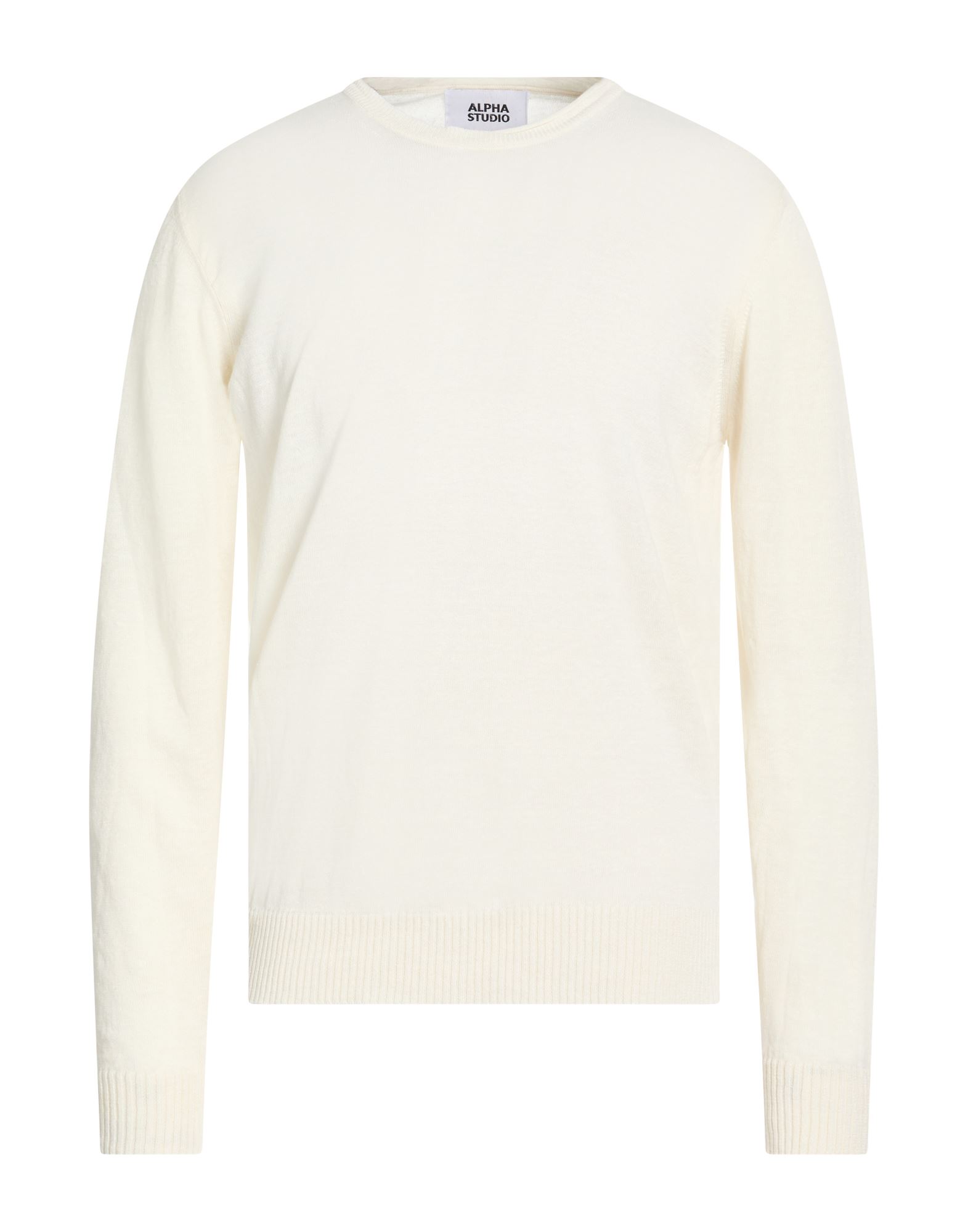 ALPHA STUDIO Pullover Herren Weiß von ALPHA STUDIO