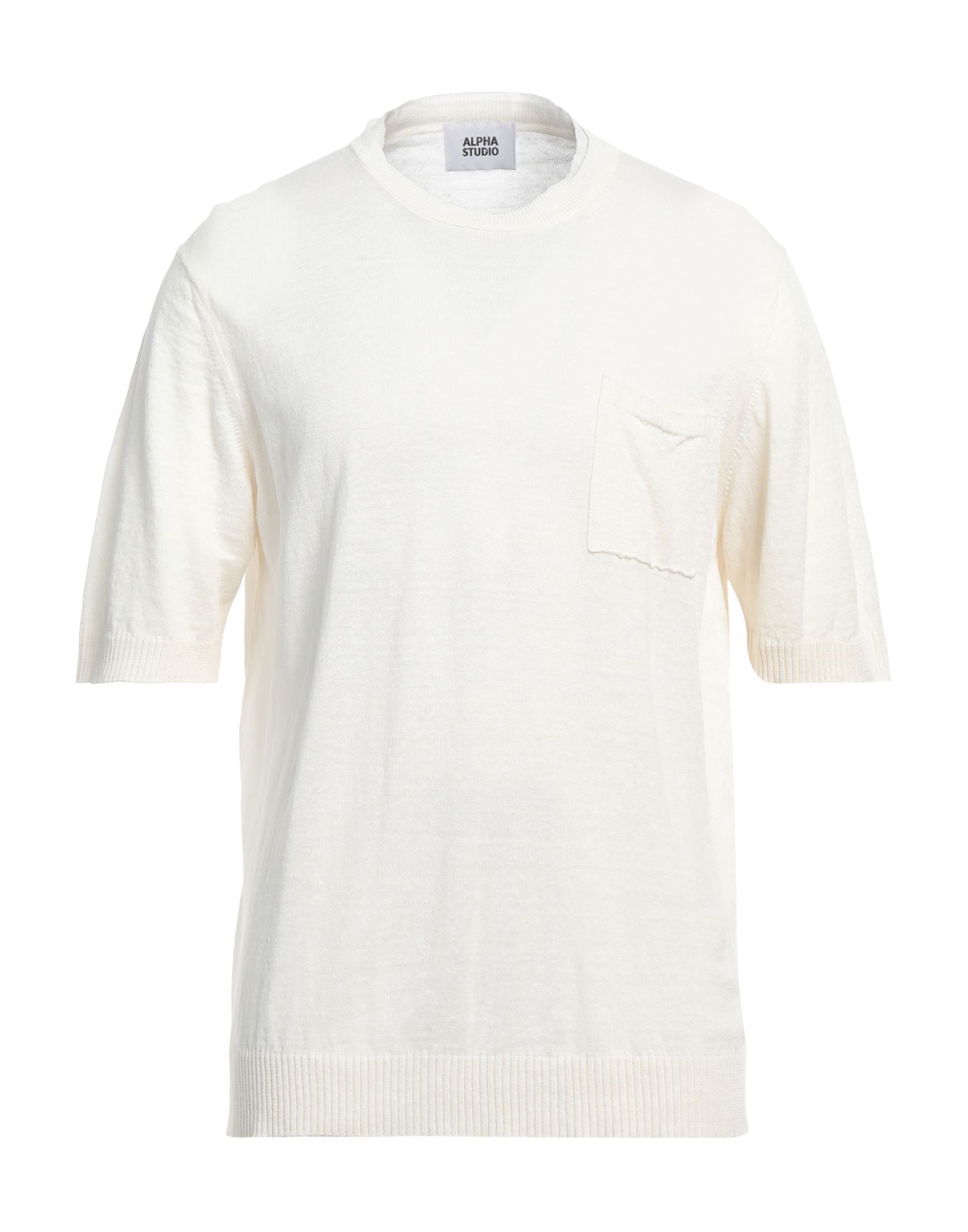 ALPHA STUDIO Pullover Herren Weiß von ALPHA STUDIO