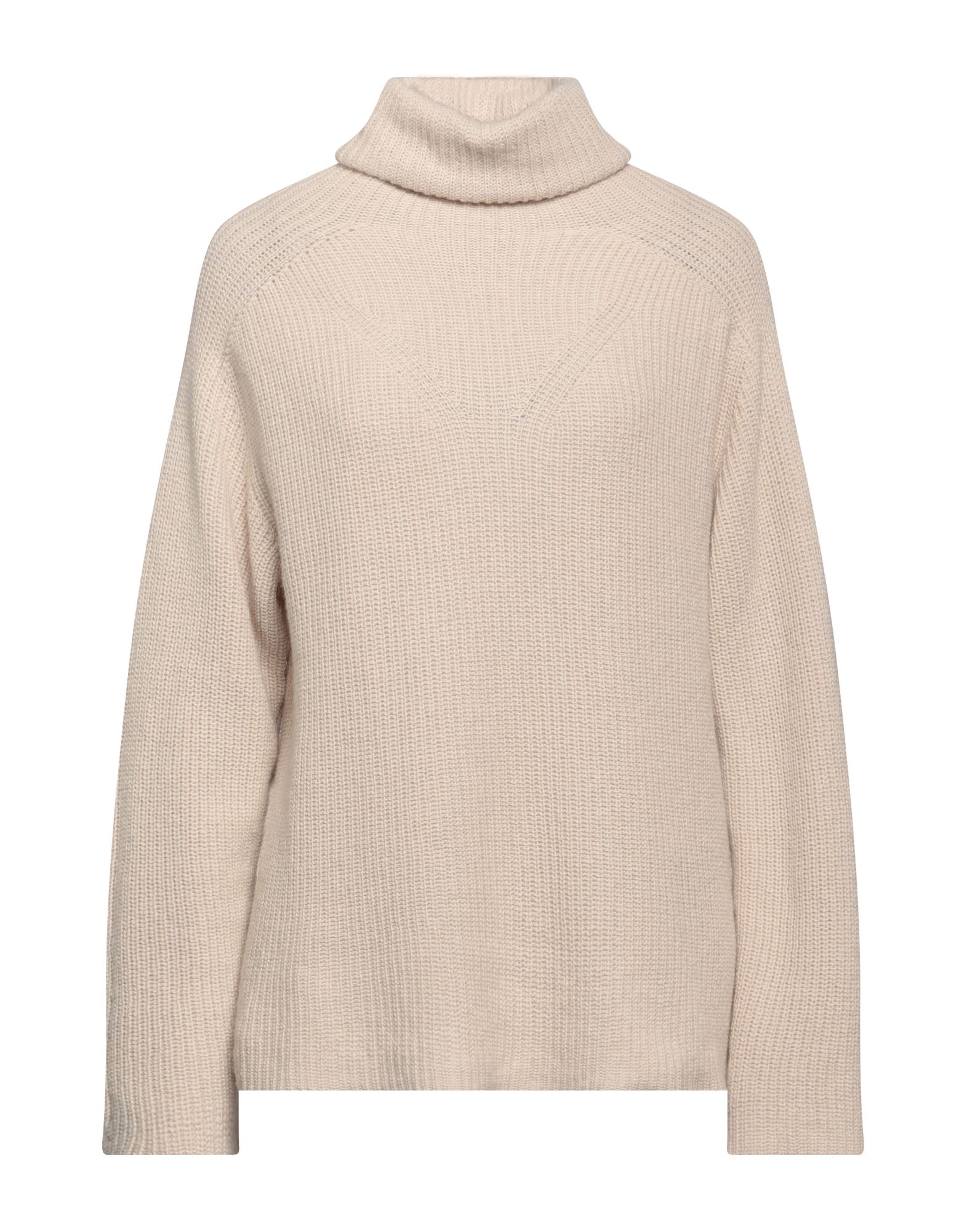 ALPHA STUDIO Rollkragenpullover Damen Beige von ALPHA STUDIO