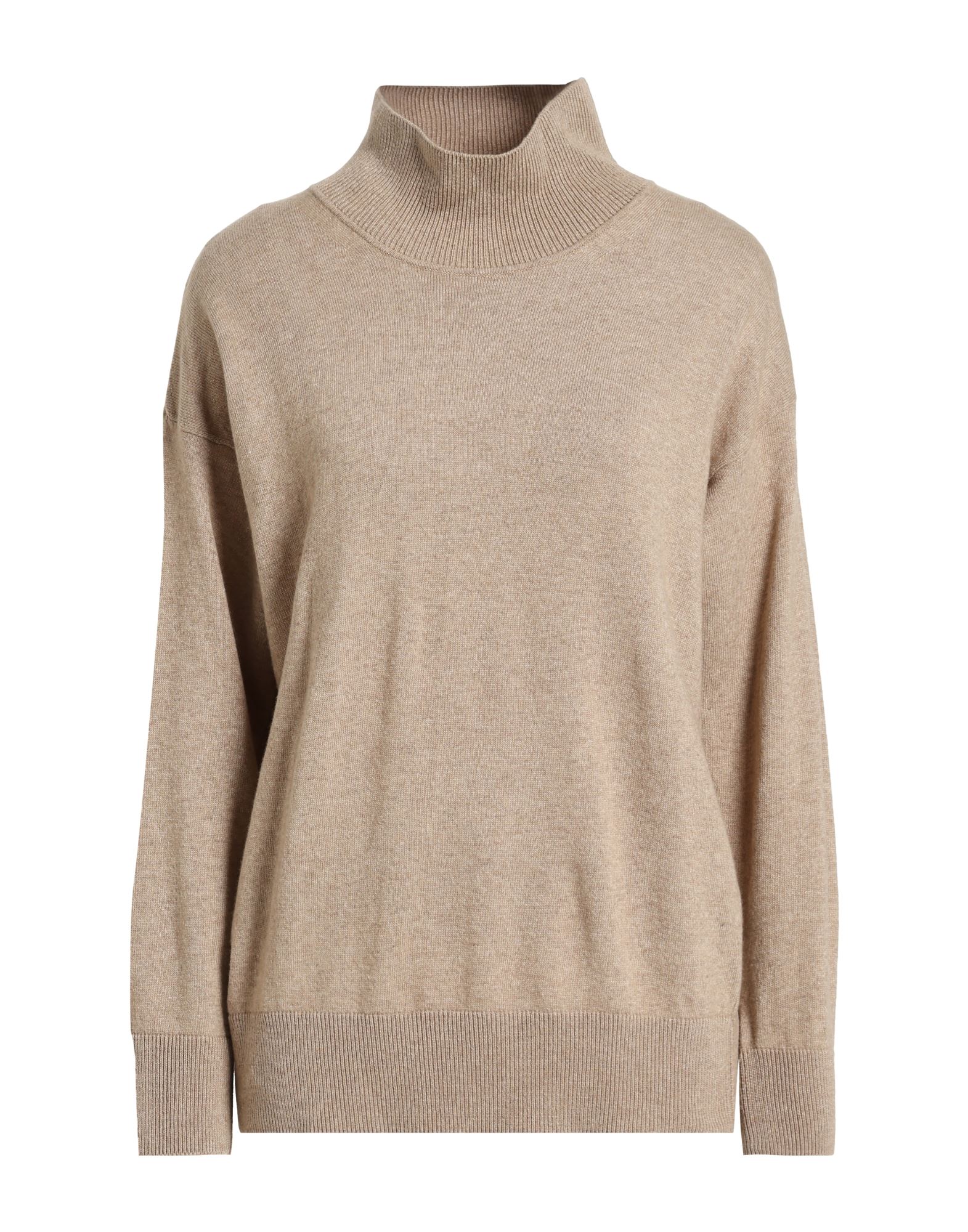 ALPHA STUDIO Rollkragenpullover Damen Beige von ALPHA STUDIO