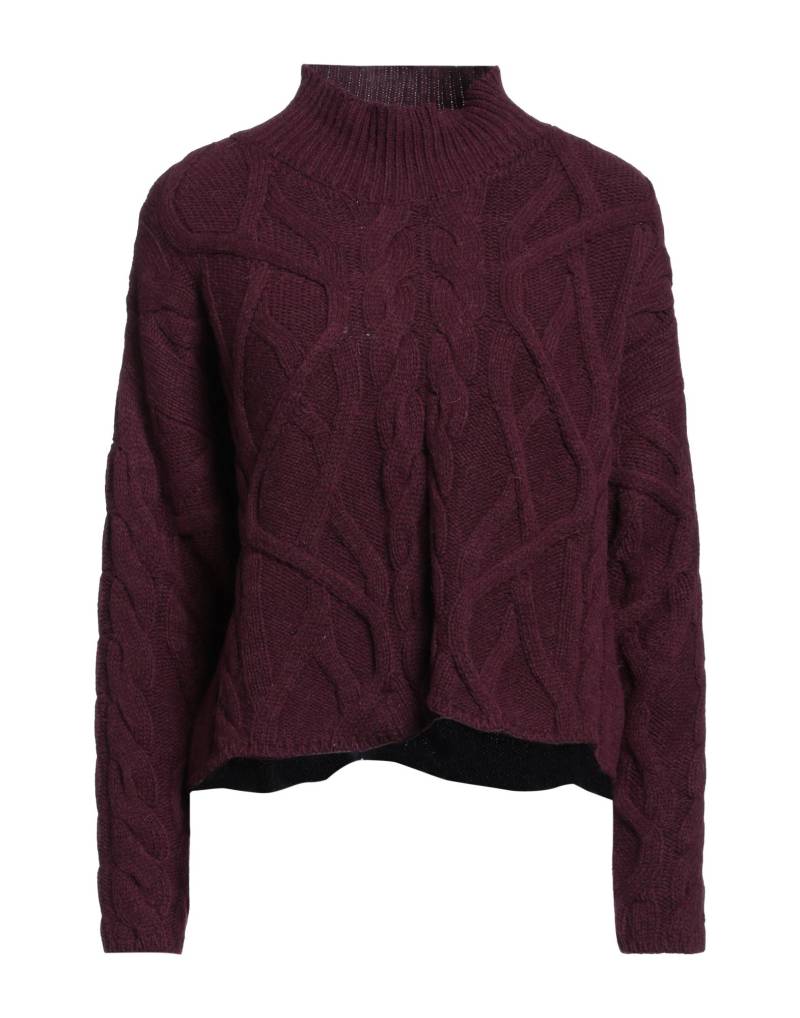 ALPHA STUDIO Rollkragenpullover Damen Bordeaux von ALPHA STUDIO
