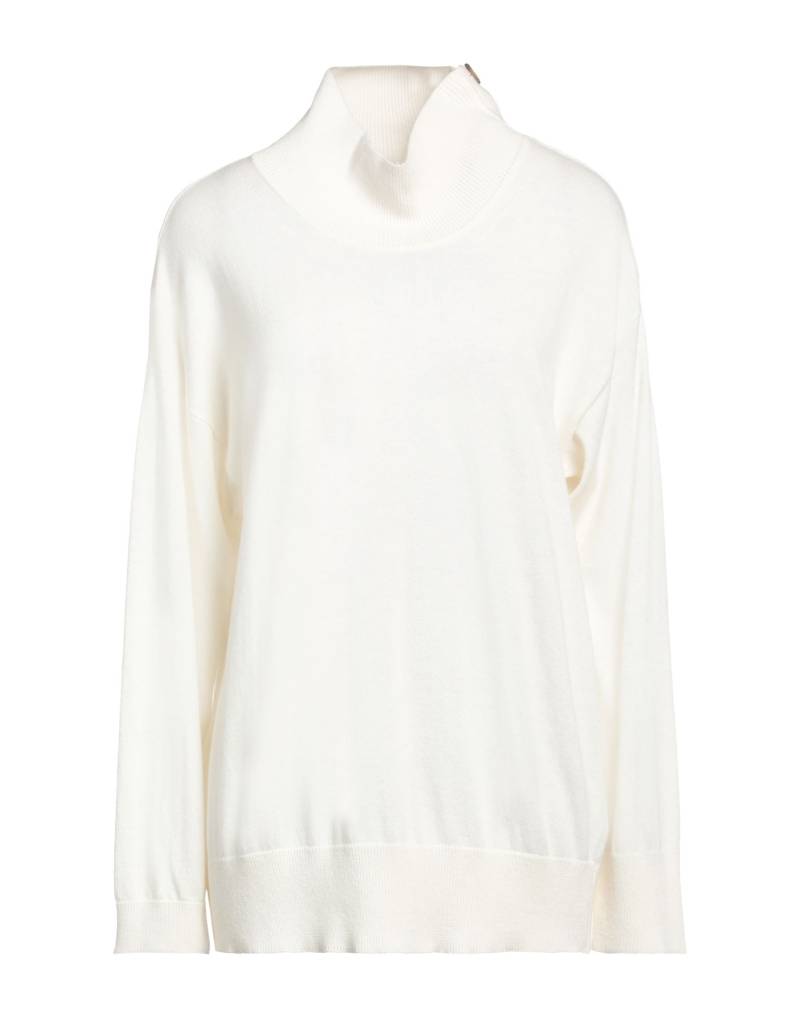 ALPHA STUDIO Rollkragenpullover Damen Cremeweiß von ALPHA STUDIO