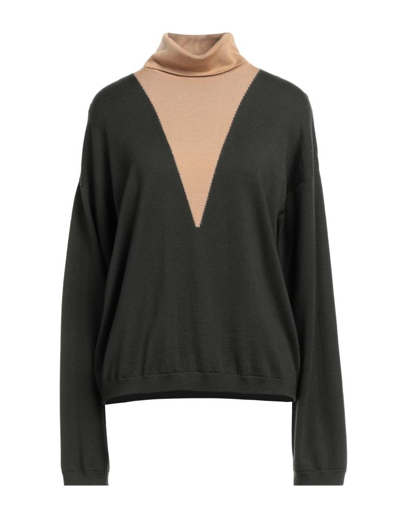 ALPHA STUDIO Rollkragenpullover Damen Dunkelgrün von ALPHA STUDIO