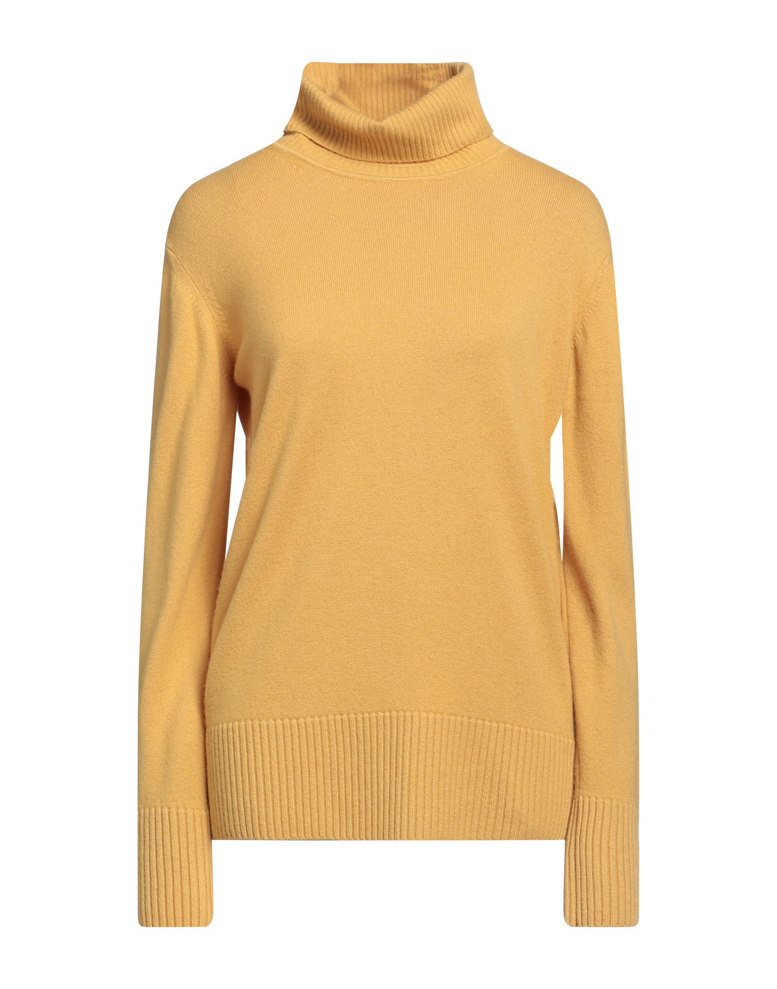 ALPHA STUDIO Rollkragenpullover Damen Gelb von ALPHA STUDIO