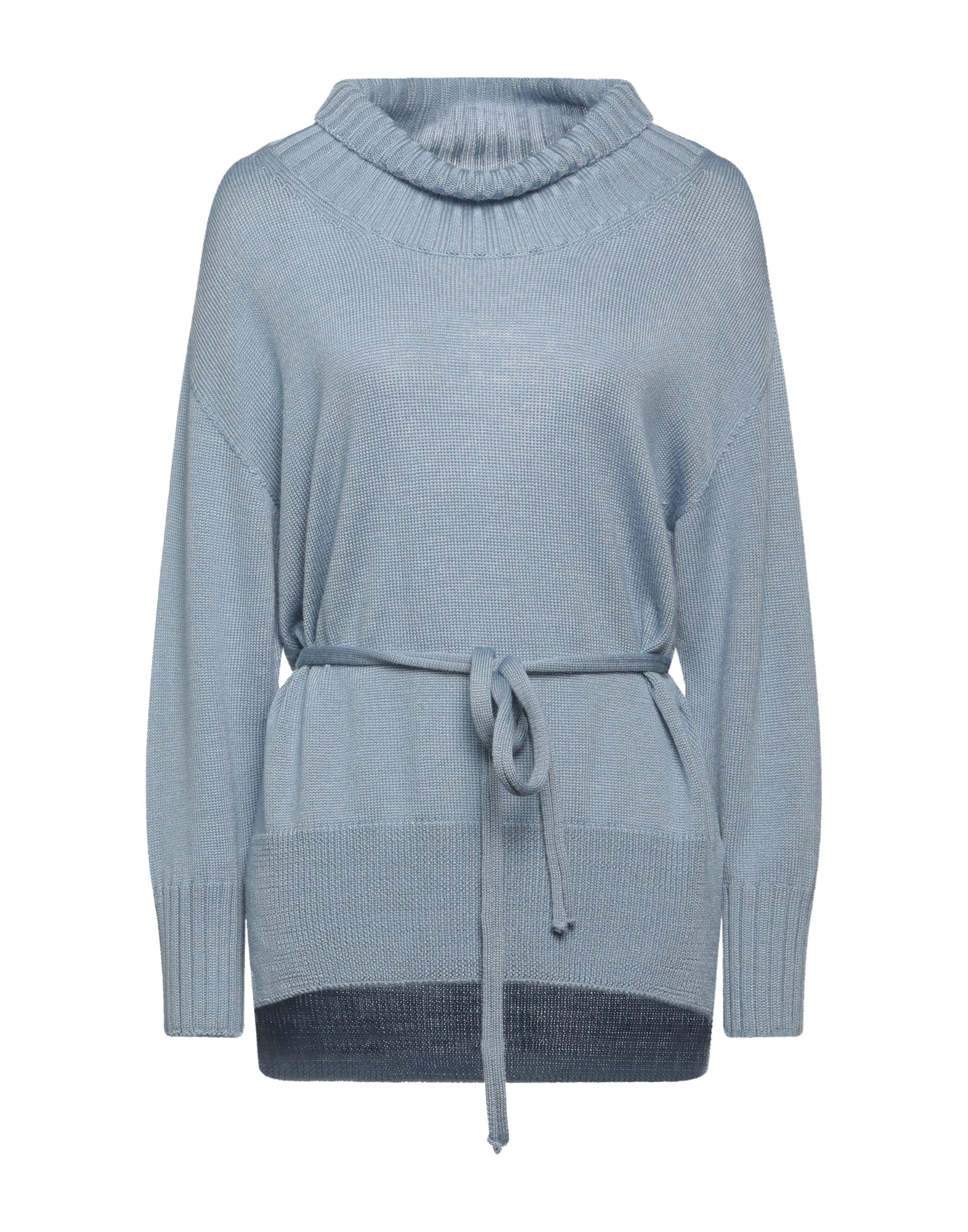 ALPHA STUDIO Rollkragenpullover Damen Hellblau von ALPHA STUDIO