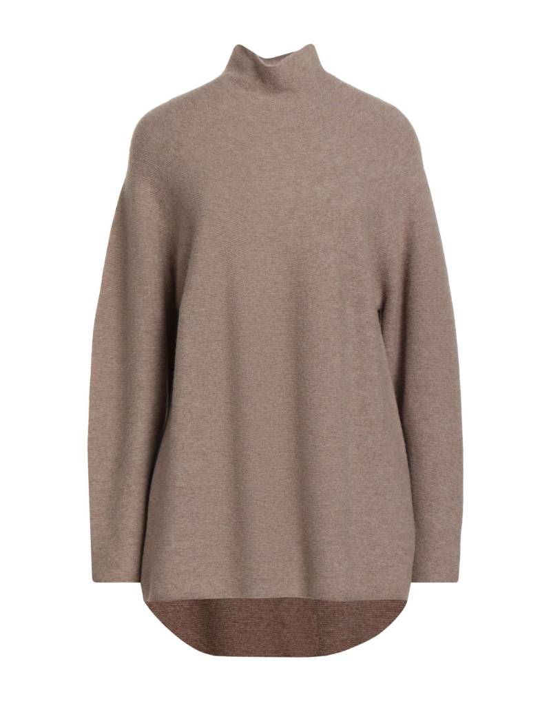 ALPHA STUDIO Rollkragenpullover Damen Hellbraun von ALPHA STUDIO